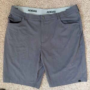Adidas Men's Gray Shorts